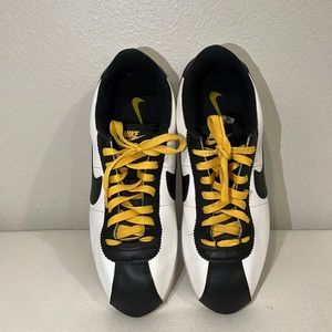 Cortez Basic Leather 'White Black Amarillo'